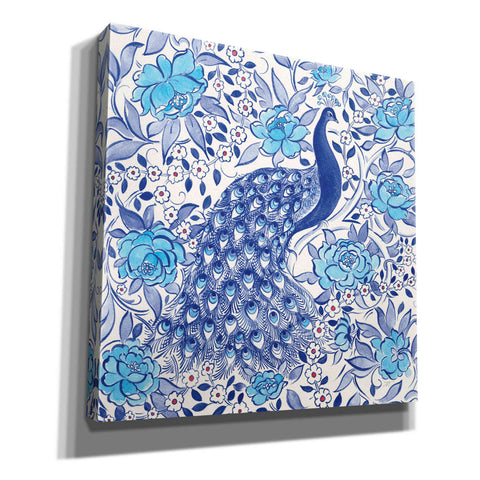 Image of 'Peacock Garden III' by Miranda Thomas, Giclee Canvas Wall Art