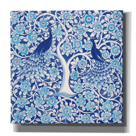 Image of 'Peacock Garden VII' by Miranda Thomas, Giclee Canvas Wall Art