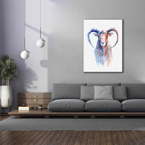 Image of 'Copper And Blue Ram' by Alan Majchrowicz, Giclee Canvas Wall Art,40x54