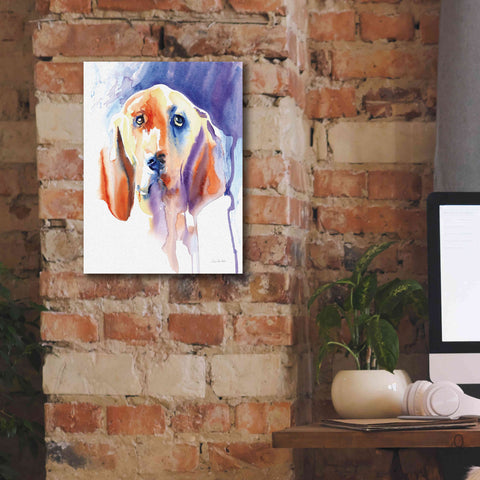 Image of 'Basset Hound' by Alan Majchrowicz, Giclee Canvas Wall Art,12x16