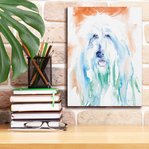 Image of 'Sheep Dog' by Alan Majchrowicz, Giclee Canvas Wall Art,12x16