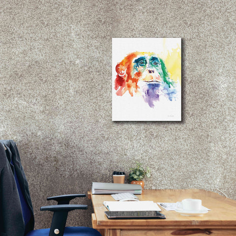 Image of 'Chimpanzee I' by Alan Majchrowicz, Giclee Canvas Wall Art,20x24