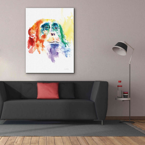 Image of 'Chimpanzee I' by Alan Majchrowicz, Giclee Canvas Wall Art,40x54