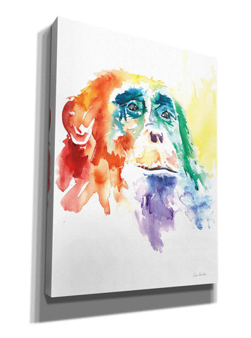 Image of 'Chimpanzee I' by Alan Majchrowicz, Giclee Canvas Wall Art