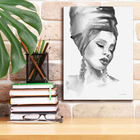 Image of 'Woman II BW' by Alan Majchrowicz, Giclee Canvas Wall Art,12x16