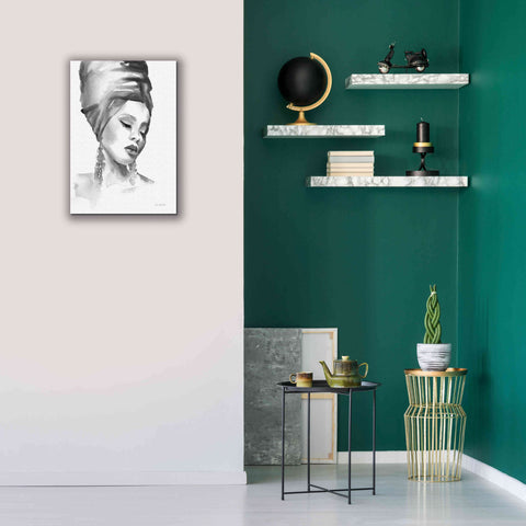 Image of 'Woman II BW' by Alan Majchrowicz, Giclee Canvas Wall Art,18x26