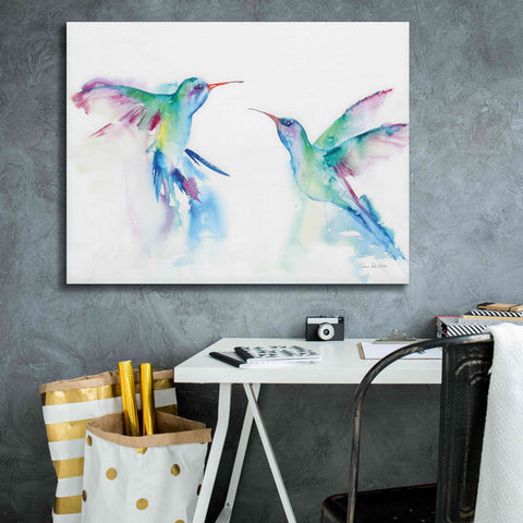 Image of 'Hummingbirds I' by Alan Majchrowicz, Giclee Canvas Wall Art,34x26