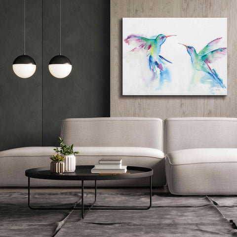 Image of 'Hummingbirds I' by Alan Majchrowicz, Giclee Canvas Wall Art,54x40