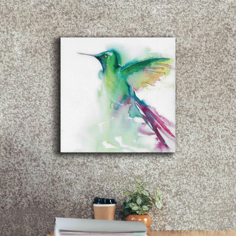 Image of 'Hummingbirds III' by Alan Majchrowicz, Giclee Canvas Wall Art,18x18