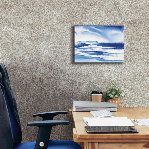 Image of 'Ocean Blue I' by Alan Majchrowicz, Giclee Canvas Wall Art,16x12