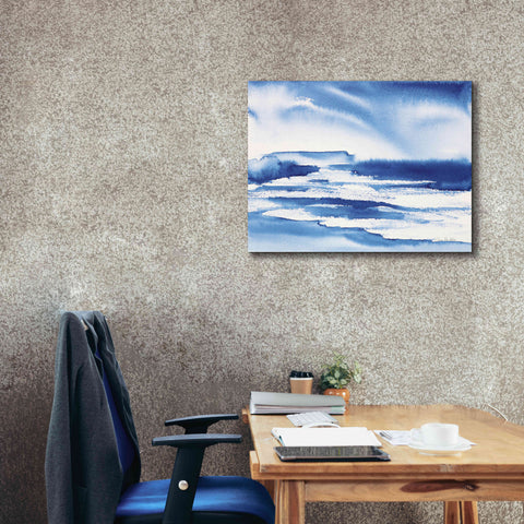 Image of 'Ocean Blue I' by Alan Majchrowicz, Giclee Canvas Wall Art,34x26