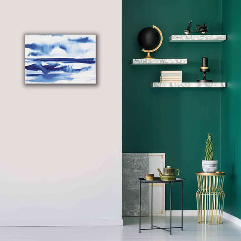 Image of 'Ocean Blue II' by Alan Majchrowicz, Giclee Canvas Wall Art,26x18