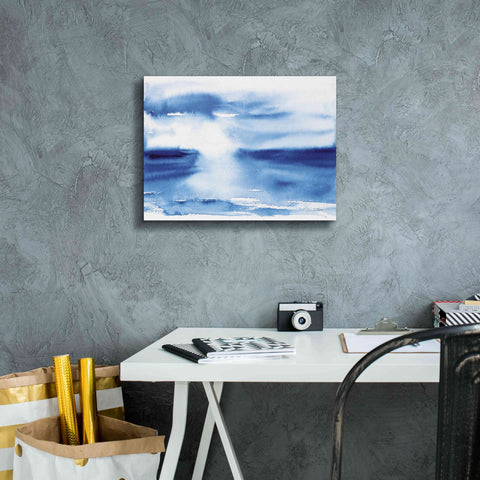 Image of 'Ocean Blue III' by Alan Majchrowicz, Giclee Canvas Wall Art,16x12