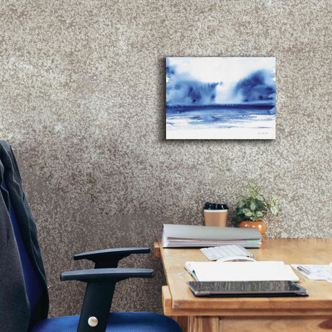 Image of 'Ocean Blue IV' by Alan Majchrowicz, Giclee Canvas Wall Art,16x12