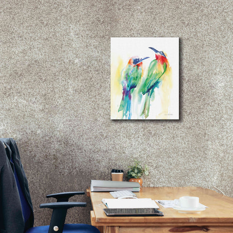 Image of 'Tropical Birds' by Alan Majchrowicz, Giclee Canvas Wall Art,20x24