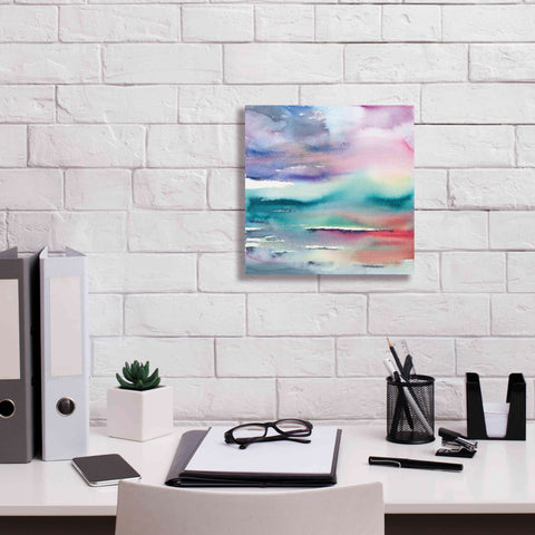 Image of 'Dramatic Evening' by Alan Majchrowicz, Giclee Canvas Wall Art,12x12
