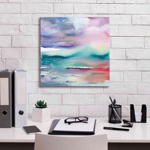 Image of 'Dramatic Evening' by Alan Majchrowicz, Giclee Canvas Wall Art,18x18
