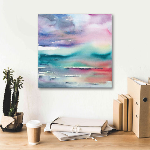 Image of 'Dramatic Evening' by Alan Majchrowicz, Giclee Canvas Wall Art,18x18