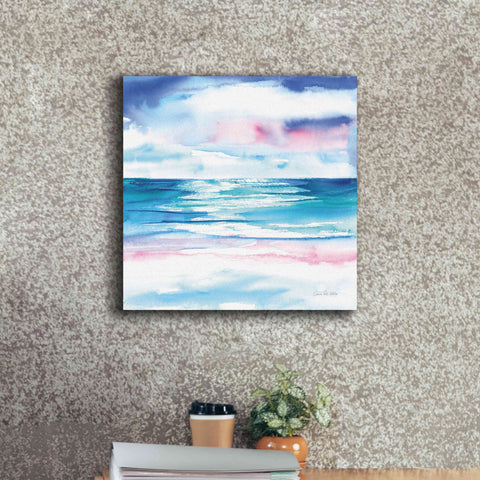 Image of 'Turquoise Sea I' by Alan Majchrowicz, Giclee Canvas Wall Art,18x18