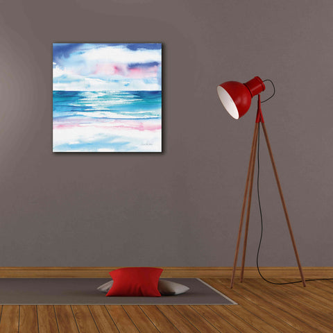 Image of 'Turquoise Sea I' by Alan Majchrowicz, Giclee Canvas Wall Art,26x26