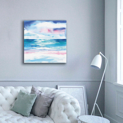 Image of 'Turquoise Sea I' by Alan Majchrowicz, Giclee Canvas Wall Art,37x37