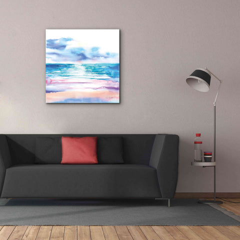 Image of 'Turquoise Sea II' by Alan Majchrowicz, Giclee Canvas Wall Art,37x37