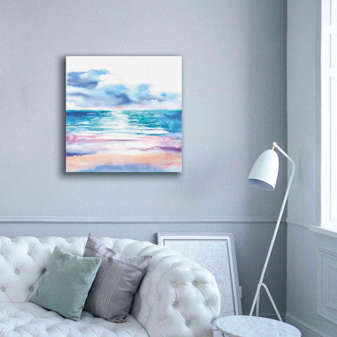 Image of 'Turquoise Sea II' by Alan Majchrowicz, Giclee Canvas Wall Art,37x37