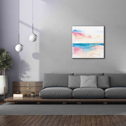 Image of 'Vivid Coast' by Alan Majchrowicz, Giclee Canvas Wall Art,37x37