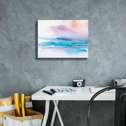 Image of 'Washed Sunset' by Alan Majchrowicz, Giclee Canvas Wall Art,16x12