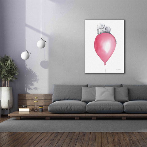 Image of 'Baby Elephant Love II' by Alan Majchrowicz, Giclee Canvas Wall Art,40x54