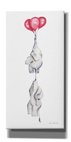 Image of 'Baby Elephant Love IV' by Alan Majchrowicz, Giclee Canvas Wall Art