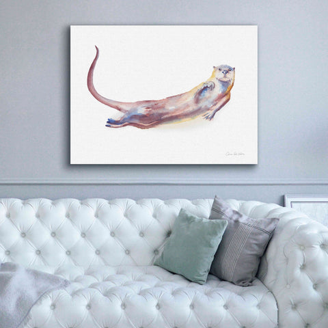Image of 'Swimming Otter I' by Alan Majchrowicz, Giclee Canvas Wall Art,54x40