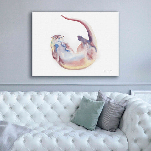 Image of 'Swimming Otter II' by Alan Majchrowicz, Giclee Canvas Wall Art,54x40