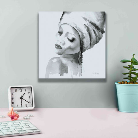 Image of 'Woman I Blue' by Alan Majchrowicz, Giclee Canvas Wall Art,12x12