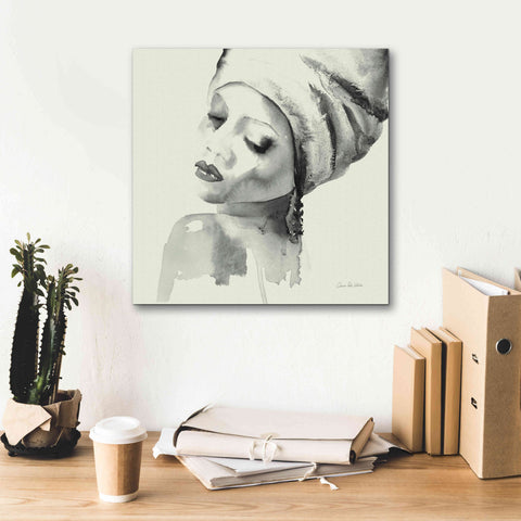 Image of 'Woman I Green' by Alan Majchrowicz, Giclee Canvas Wall Art,18x18