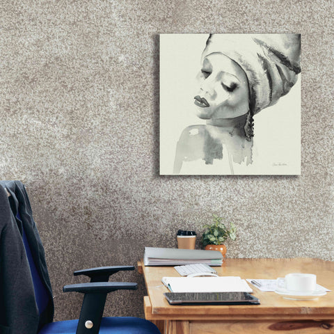 Image of 'Woman I Green' by Alan Majchrowicz, Giclee Canvas Wall Art,26x26