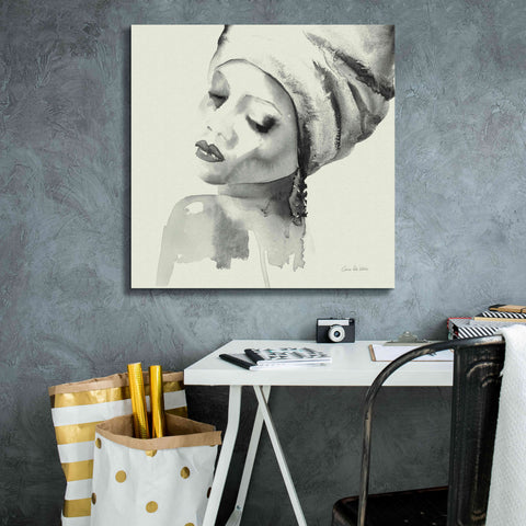 Image of 'Woman I Green' by Alan Majchrowicz, Giclee Canvas Wall Art,26x26