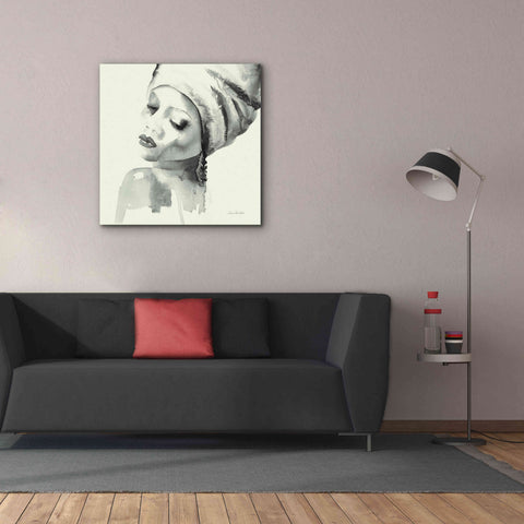 Image of 'Woman I Green' by Alan Majchrowicz, Giclee Canvas Wall Art,37x37