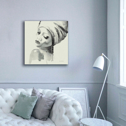Image of 'Woman I Green' by Alan Majchrowicz, Giclee Canvas Wall Art,37x37