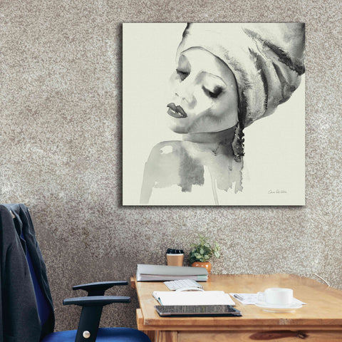 Image of 'Woman I Green' by Alan Majchrowicz, Giclee Canvas Wall Art,37x37