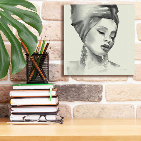 Image of 'Woman II Green' by Alan Majchrowicz, Giclee Canvas Wall Art,12x12