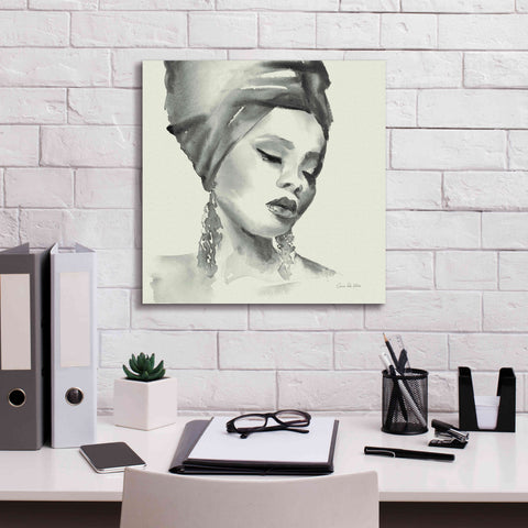 Image of 'Woman II Green' by Alan Majchrowicz, Giclee Canvas Wall Art,18x18
