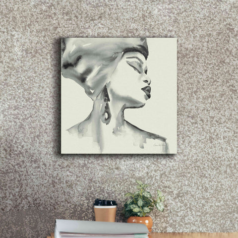 Image of 'Woman III Green' by Alan Majchrowicz, Giclee Canvas Wall Art,18x18