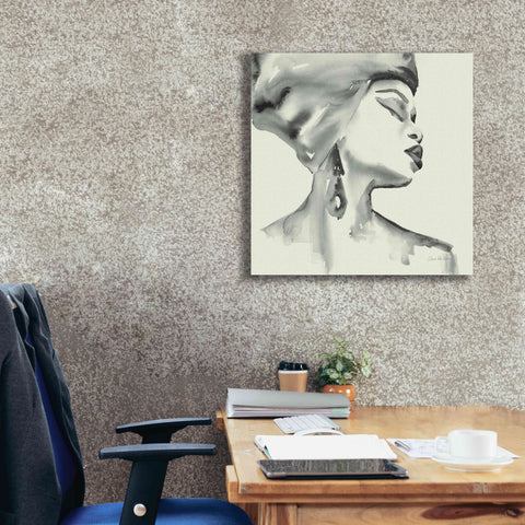Image of 'Woman III Green' by Alan Majchrowicz, Giclee Canvas Wall Art,26x26