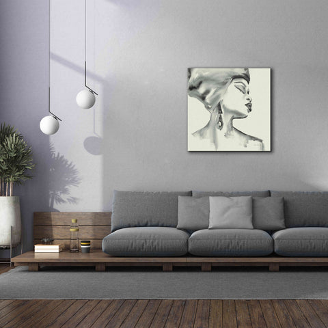 Image of 'Woman III Green' by Alan Majchrowicz, Giclee Canvas Wall Art,37x37