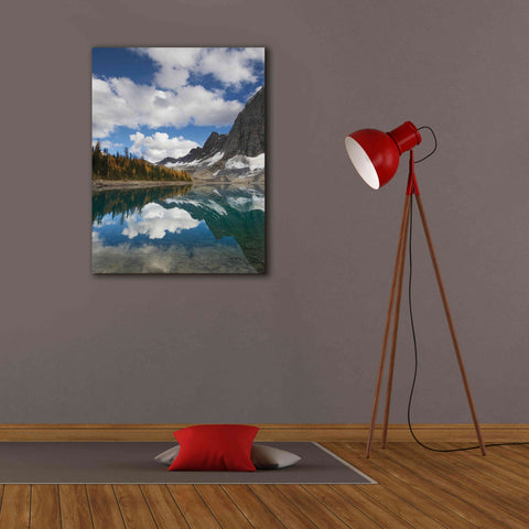 Image of 'Floe Lake Reflection I' by Alan Majchrowicz, Giclee Canvas Wall Art,26x34