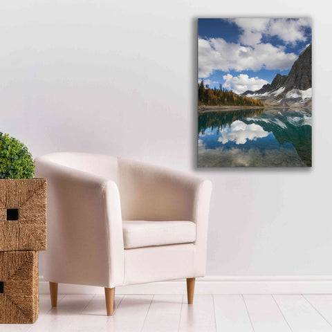 Image of 'Floe Lake Reflection I' by Alan Majchrowicz, Giclee Canvas Wall Art,26x34