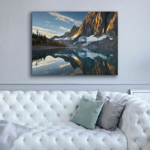 Image of 'Floe Lake Reflection III Crop' by Alan Majchrowicz, Giclee Canvas Wall Art,54x40