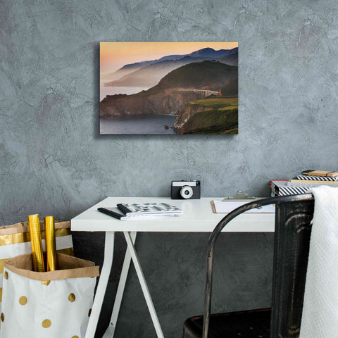 Image of 'Big Sur I' by Alan Majchrowicz, Giclee Canvas Wall Art,18x12