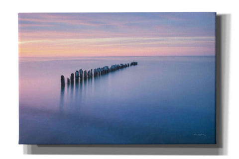 Image of 'Lake Superior Old Pier IV' by Alan Majchrowicz,Giclee Canvas Wall Art